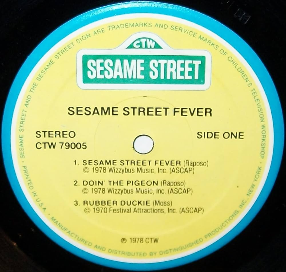 SESAME STREET FEVER レコード ROBIN GIBB - SESAME STREET FEVER - Amazon.com Music
